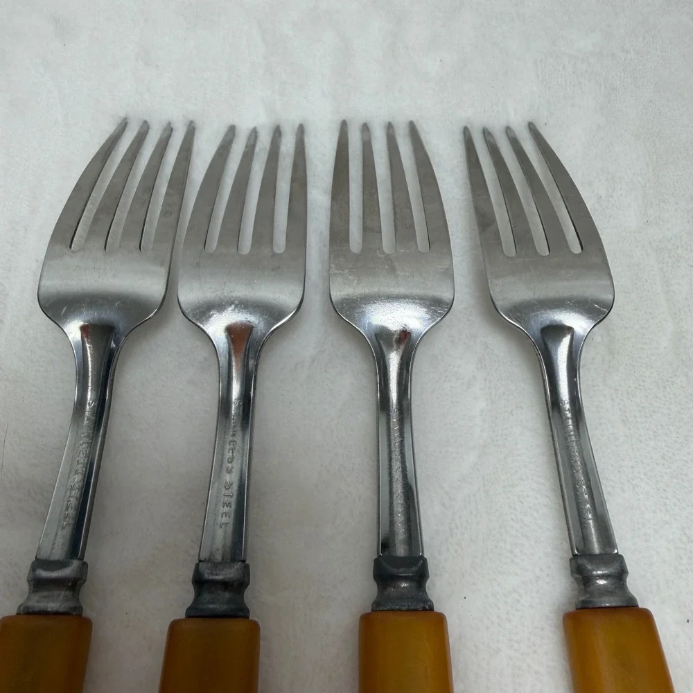 Unbranded metal aesthetic amberware